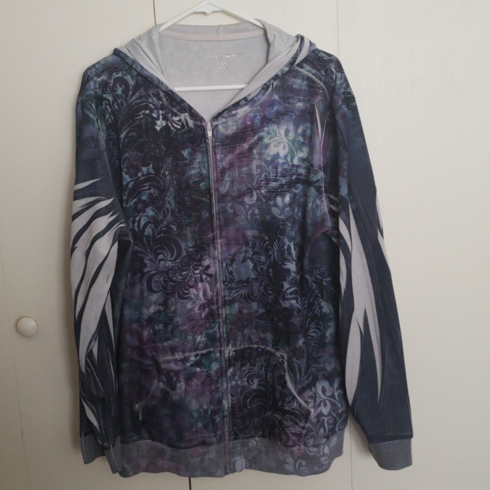 Multi color hoodie
